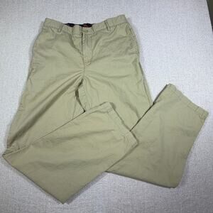 Canterbury New Zealand Men 32 Tan Flat Front Straight Leg Played In Heaven Pants